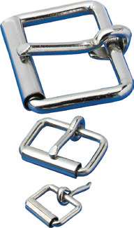 Single Prong Buckle with Roller, 100pcs
