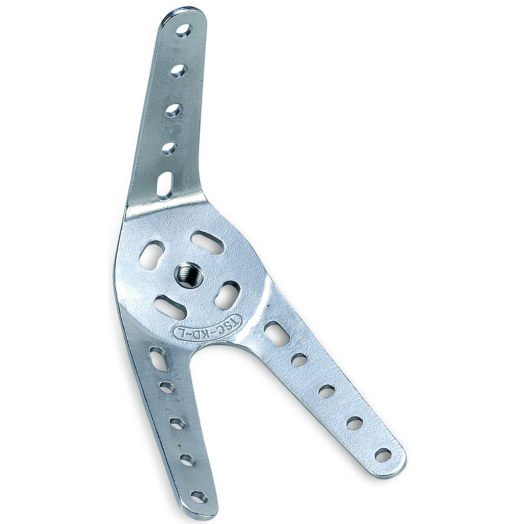 [D-TSC-KD-L] L-Bracket, steel with extensions