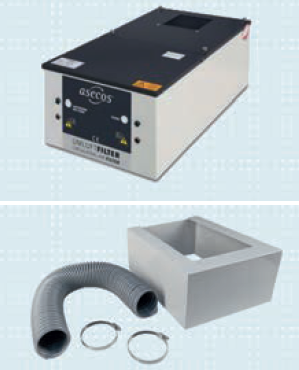 [760E11] Accessoire pour filtre à circulation d'air avec filtre à charbon actif