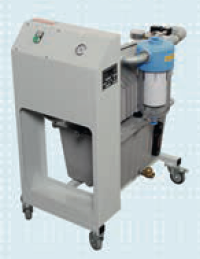 [755E80=2] Mobile vacuum pump with tank, 40m3/h