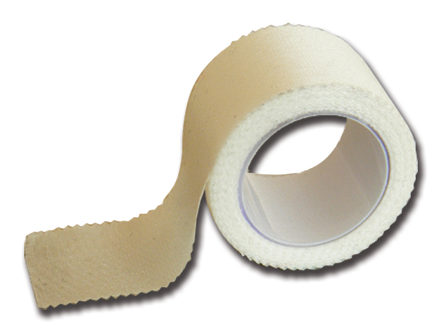 [00 M 40.10X5] Roll of silk adhesive tape 10m x 5cm, 6pc