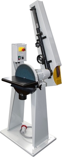 [514 W 500] Swiveling disc sander combined with telescopic belt, 400V